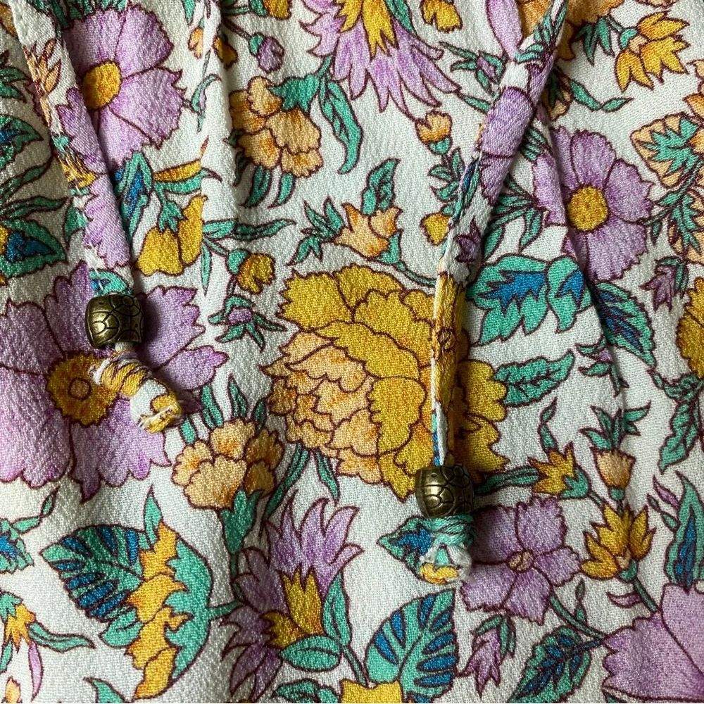 ARNHEM 'Stella' Multicolored Floral Off The Shoulder Play Dress Size 8 RRP $179 - Picture 8 of 16